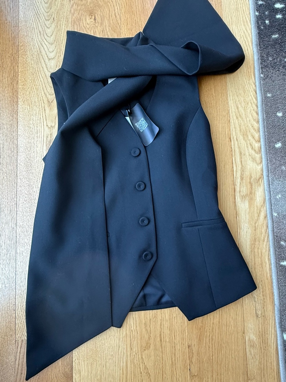 Theo the Label Daphne Tie Front Vest